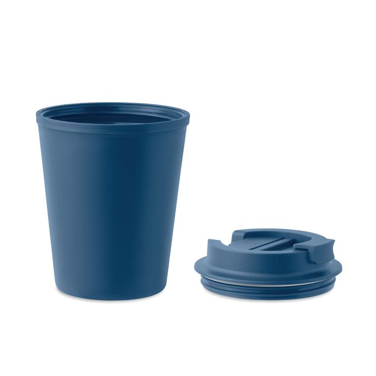 Cană din PP reciclat 300 ml TRIDUS Albastru