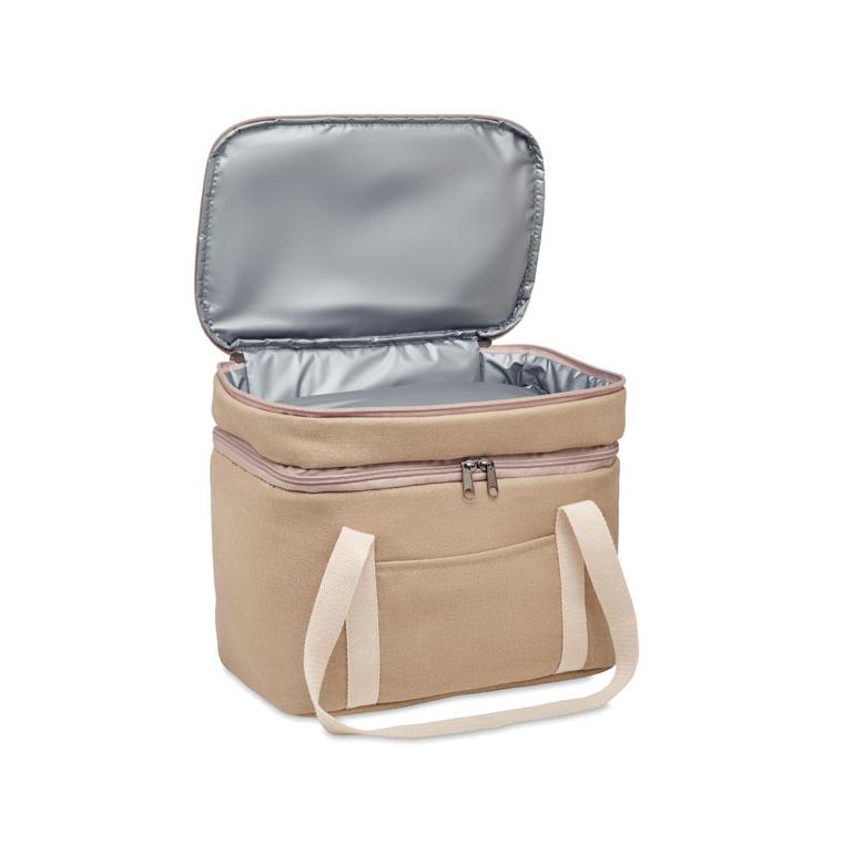 Coolerbag canvas 320 gr/m² KECIL TOP Bej