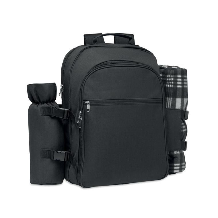 Rucsac picnic, 4 persoane DUIN Negru