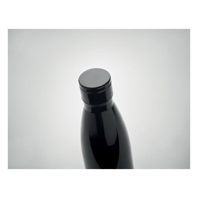 Sticlă cu termometru 500 ml BELO LUX Negru