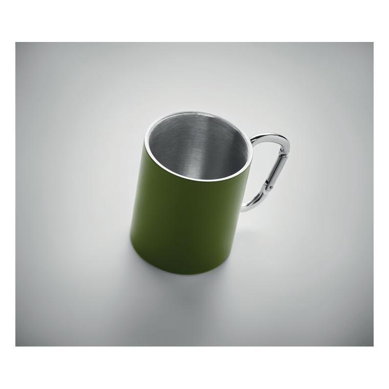 Cană metalică 300 ml TRUMBA Verde Inchis