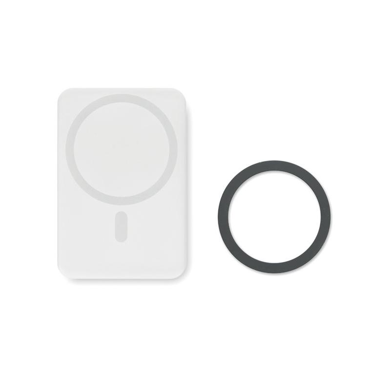 Încărcător wireless 15 W DOUBLETIC Alb