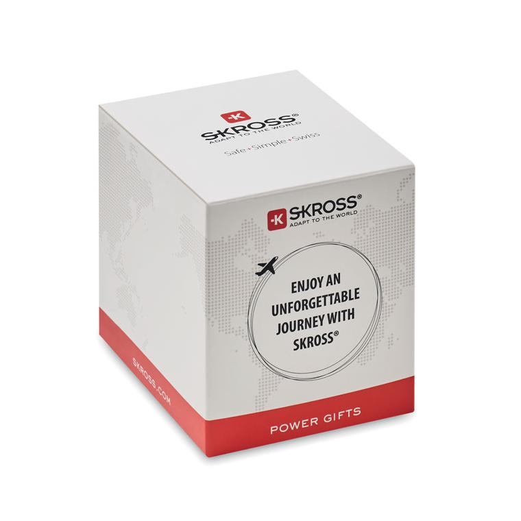 Adaptor USB A/C Skross MUV MUV USB A/C Alb