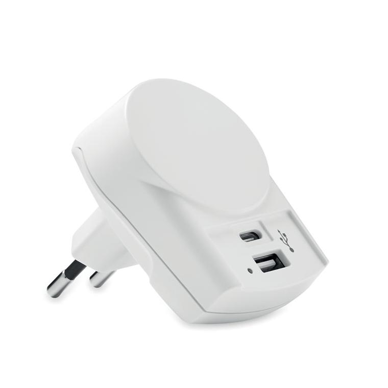 Adaptor USB Skross Euro (AC) EURO USB CHARGER A/C Alb