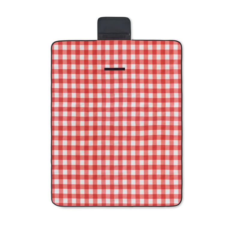 Pătură fleece RPET 150 gr/m² CALY Roșu