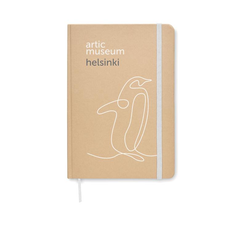 Notes A5 din carton reciclat EVERWRITE Alb