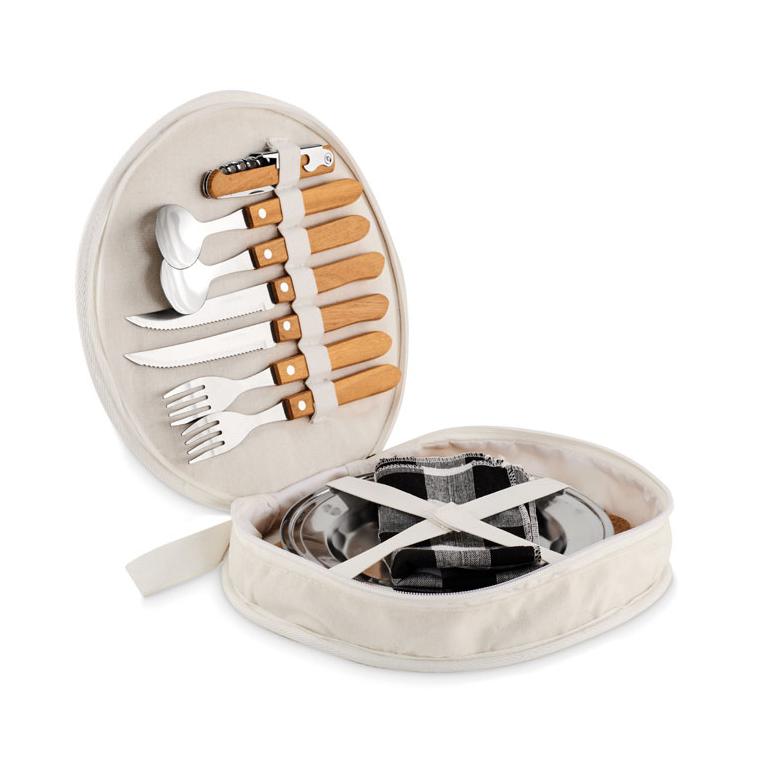 Set de picnic pentru 2 persoane HUDSON Bej