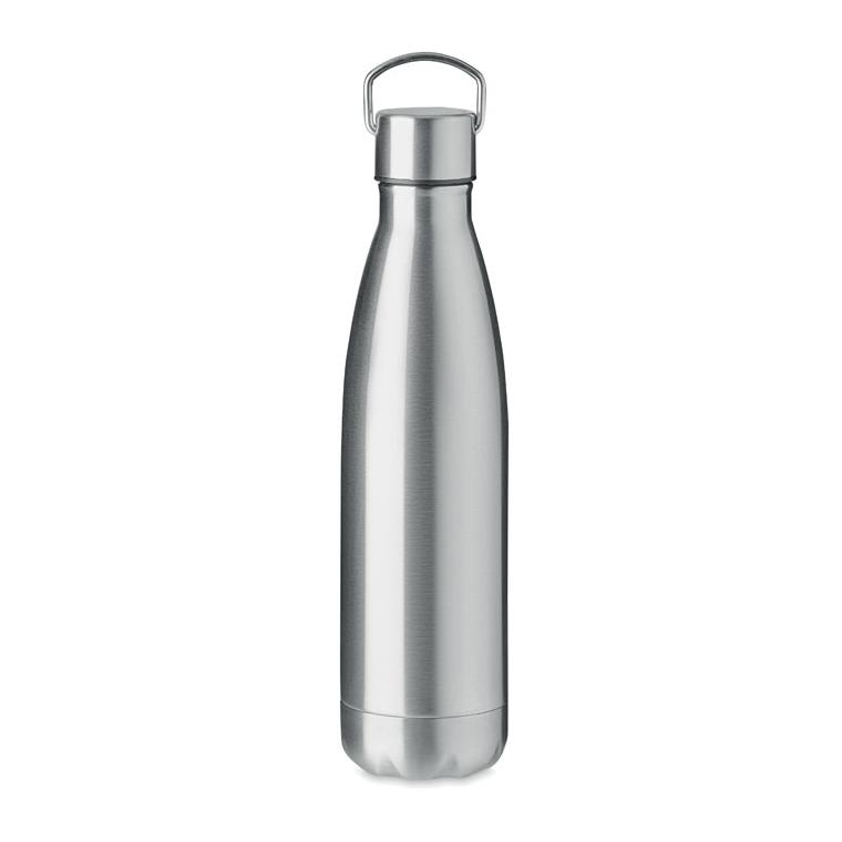 Sticlă cu perete dublu 500ml ARCTIC Argintiu mat