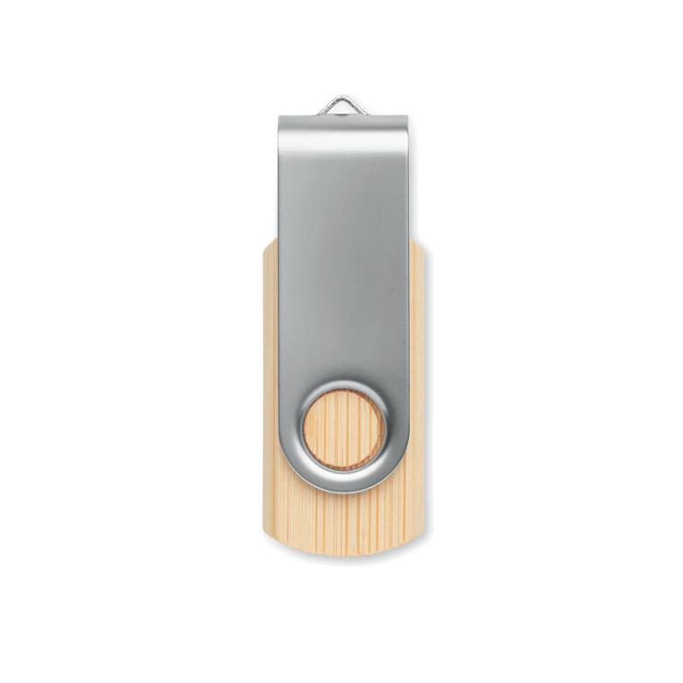 Flash USB 16GB din bambus Techmate  Natur 16 GB