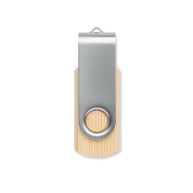 Flash USB 16GB din bambus Techmate  Natur 16 GB
