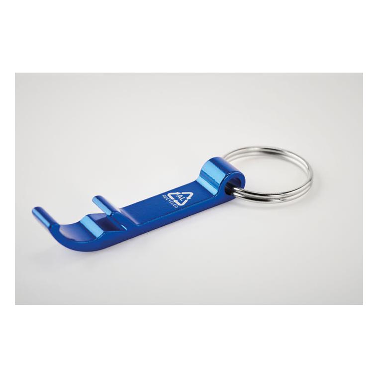 Breloc din aluminiu reciclat OVIKEY Albastru