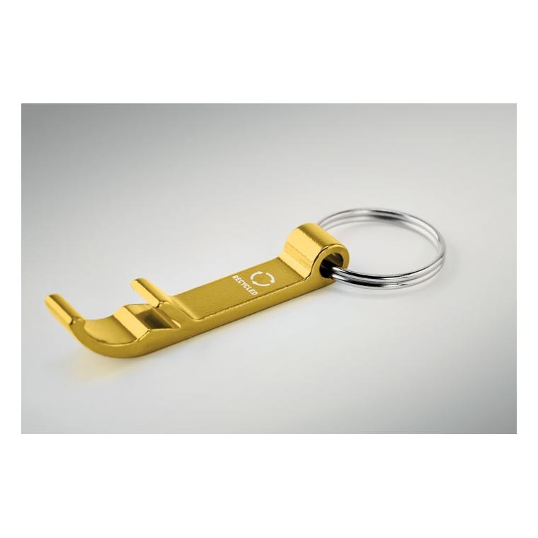 Breloc din aluminiu reciclat OVIKEY Auriu