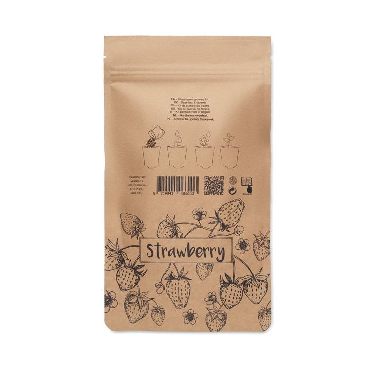 Kit de creștere a căpșunilor FRESA KIT Bej