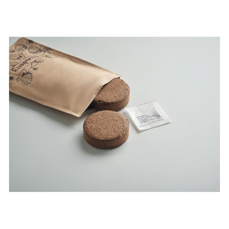 Kit de creștere a căpșunilor FRESA KIT Bej