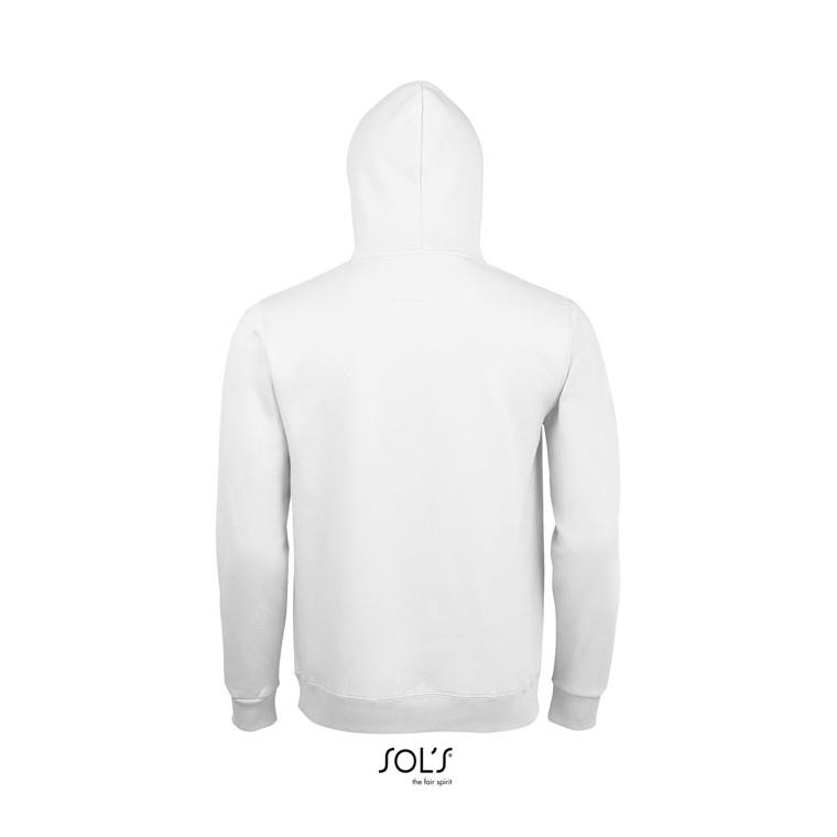 Pulover cu glugă pentru bărbați 280 g SPENCER White XXL