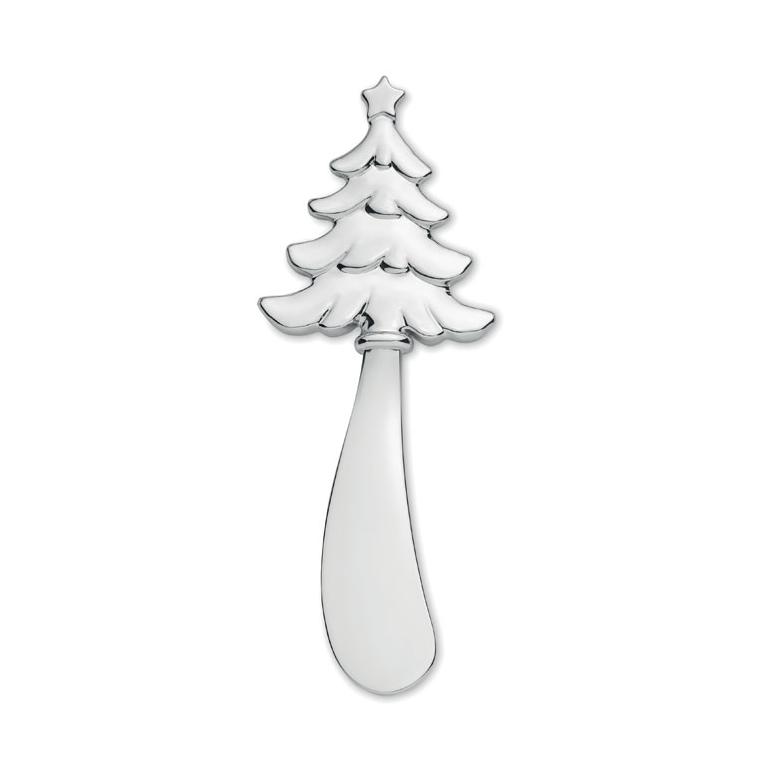 Cuțit de brânză pom de Crăciun TREES Argintiu mat