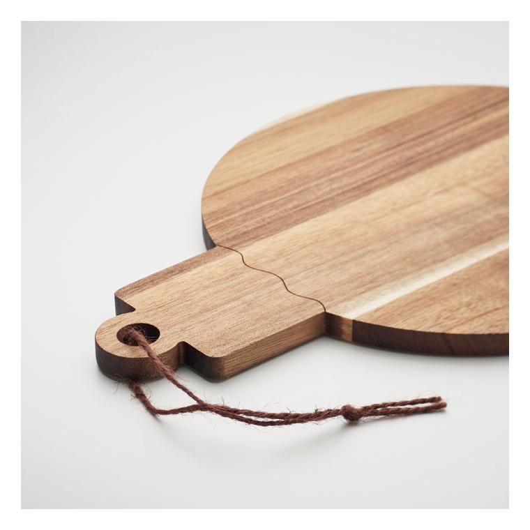 Tocător din lemn de salcâm ACABALL Natur