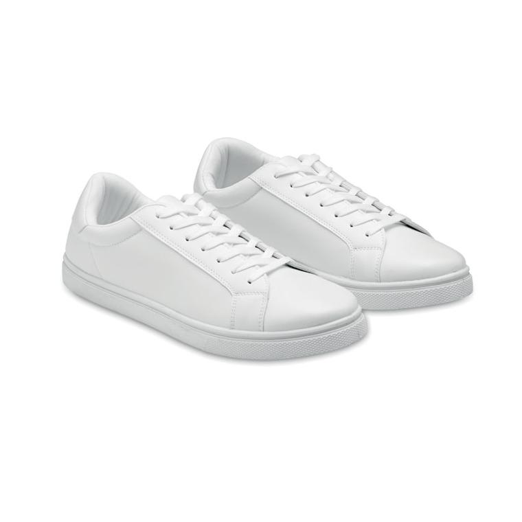 Adidași din PU BLANCOS Alb