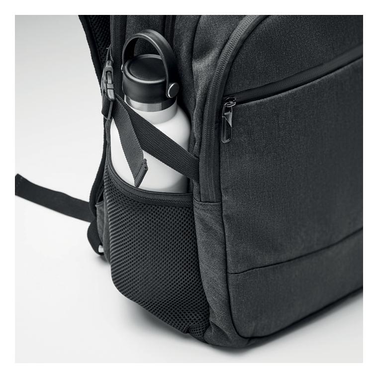 Rucsac pentru laptop 600D RPET HANA Negru
