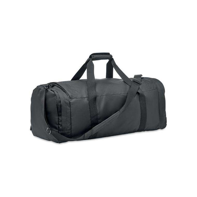 Geantă sport mare din 300D RPET VALLEY DUFFLE Negru