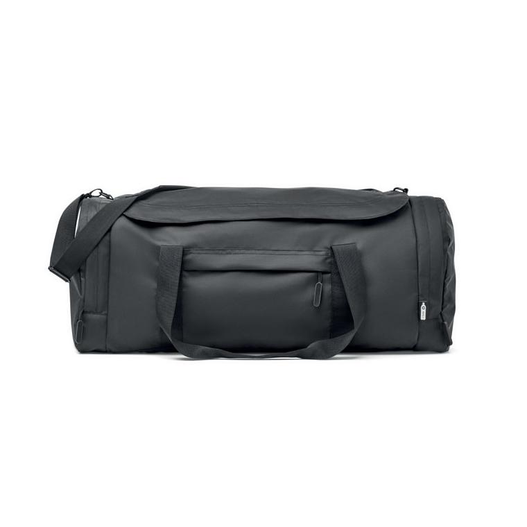 Geantă sport mare din 300D RPET VALLEY DUFFLE Negru