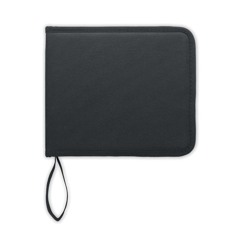 Set de 40 de piese de desen în husă poliester GENUINE Negru