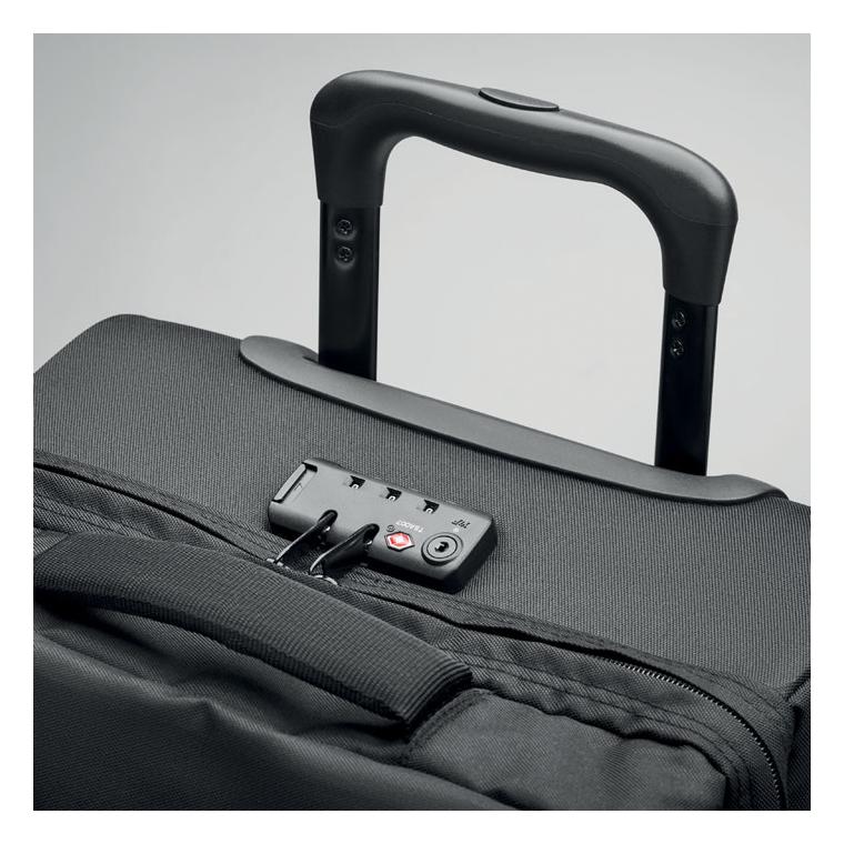 Troller RPET 600D ARTIC Negru