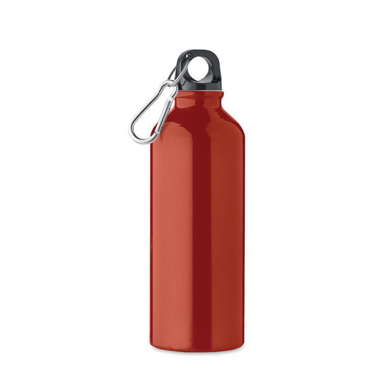 Sticlă din aluminiu reciclat 50 ml REMOSS Roșu