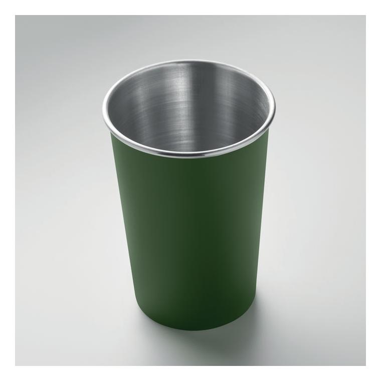 Cană din oțel inoxidabil reciclat FJARD Verde Inchis