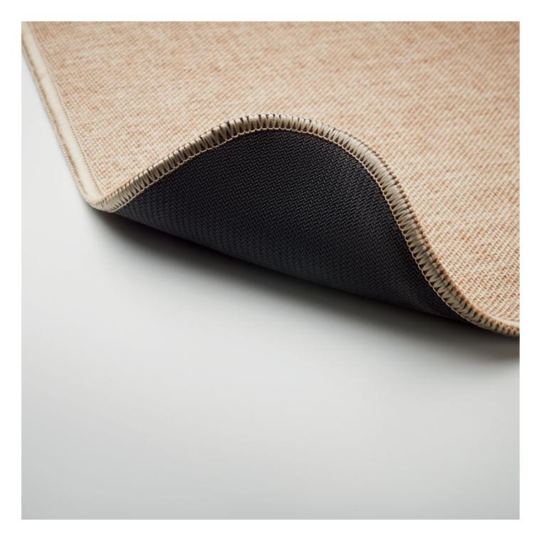 Covoraș de ușă din in ZAPZAP Bej