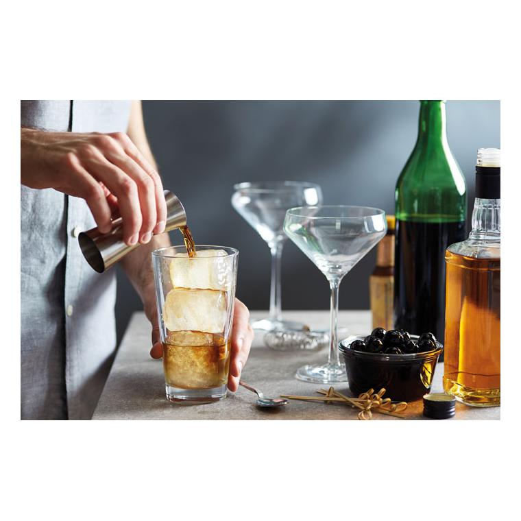 Măsură cocktail din oțel inoxid FROZEN Argintiu mat