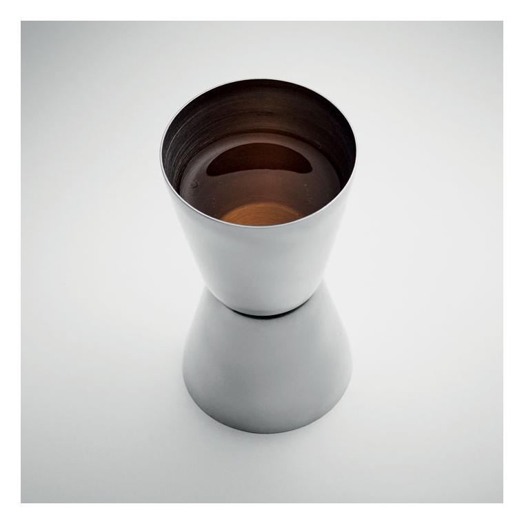 Măsură cocktail din oțel inoxid FROZEN Argintiu mat