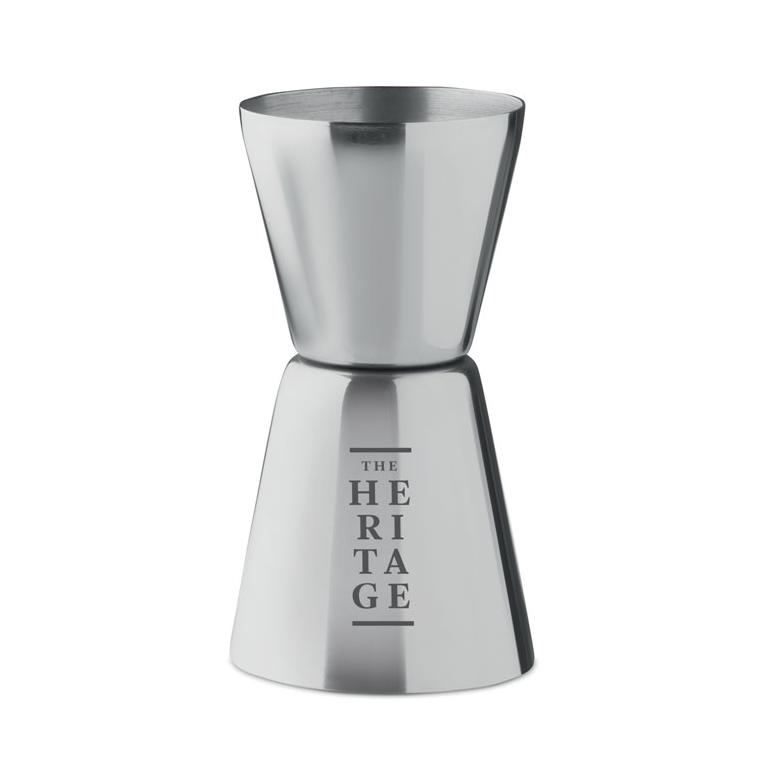 Măsură cocktail din oțel inoxid FROZEN Argintiu mat