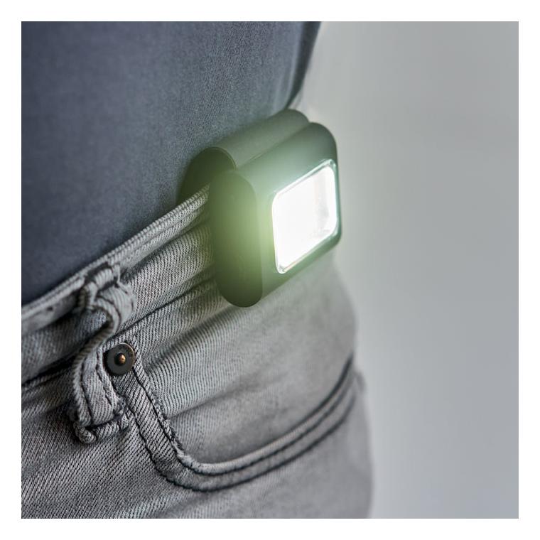 Lumină multifuncțională COB  Negru