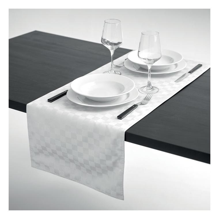 Suport de masă din poliester SPICE Alb