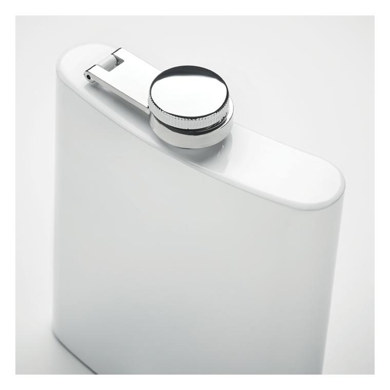 Sticlă de buzunar pentru sublimare SUBLIM HIP Alb