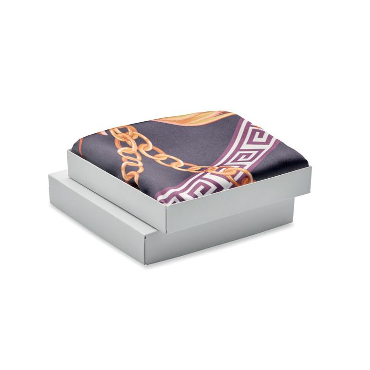 Șal din poliester satinat reciclat VICTORIA Auriu