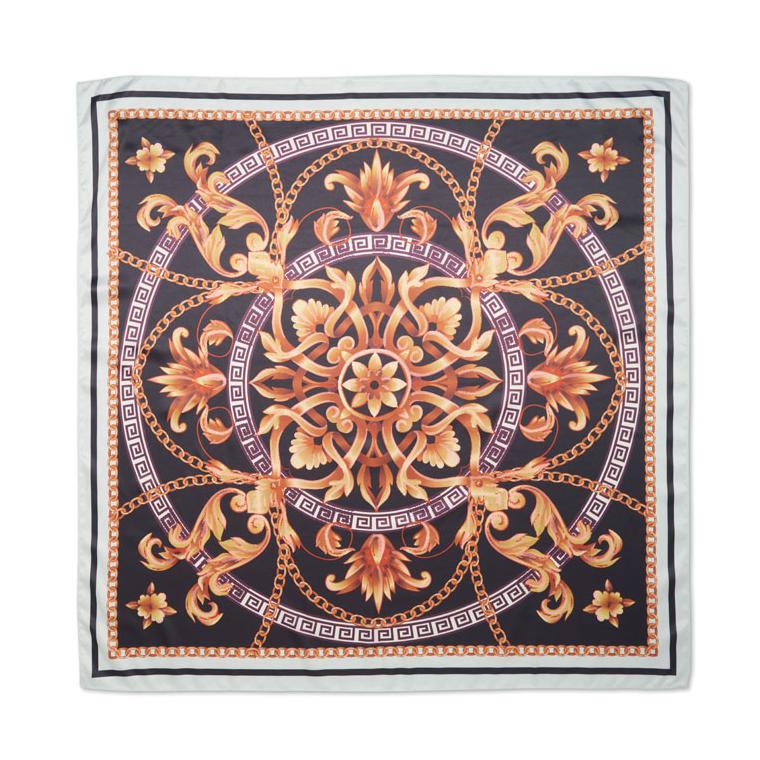 Șal din poliester satinat reciclat VICTORIA Auriu