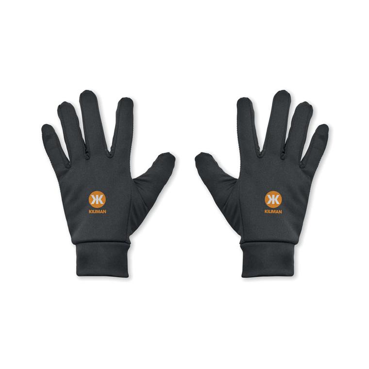 Mănuși  sport tactile LESPORT Negru