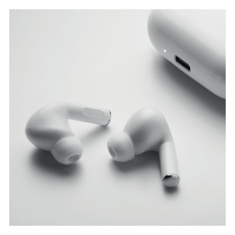 Căști TWS din ABS FUSA Alb