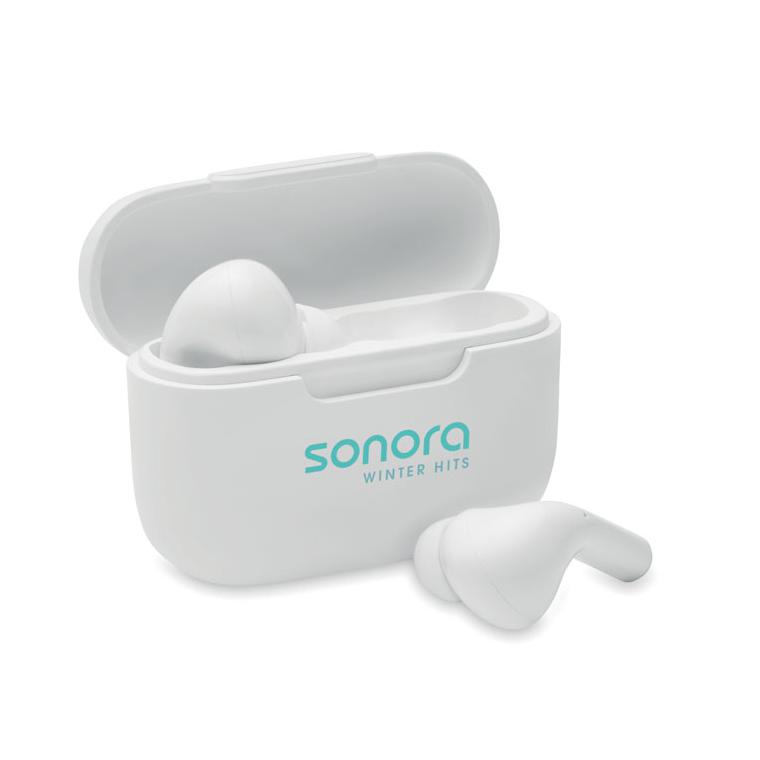 Căști TWS din ABS FUSA Alb