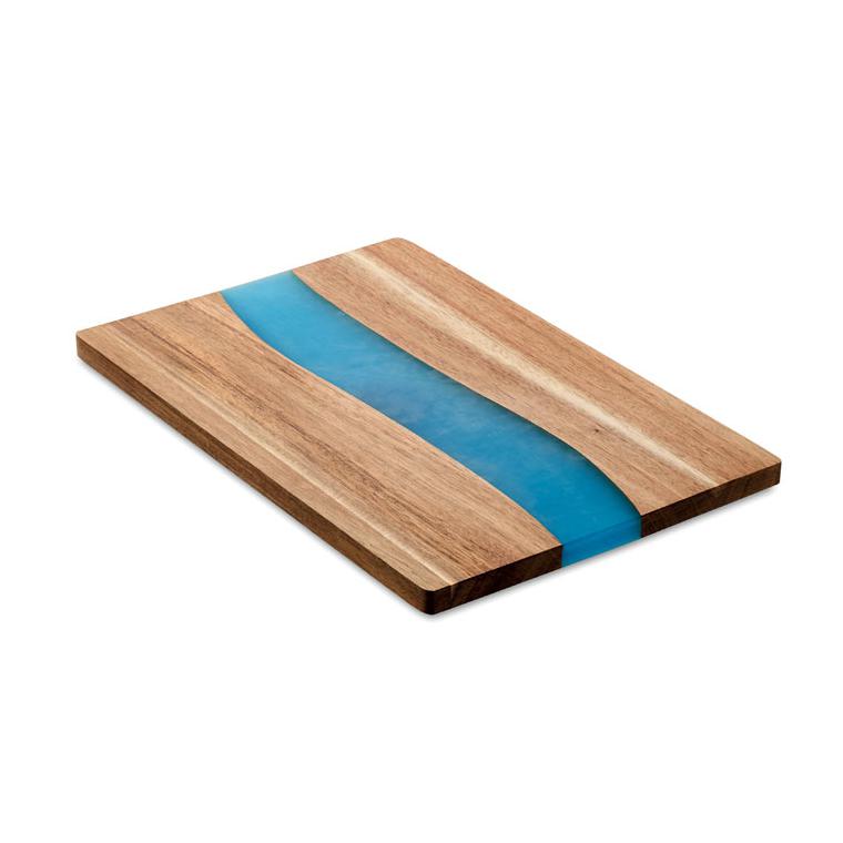 Tocător din lemn de salcâm GROOVES Natur