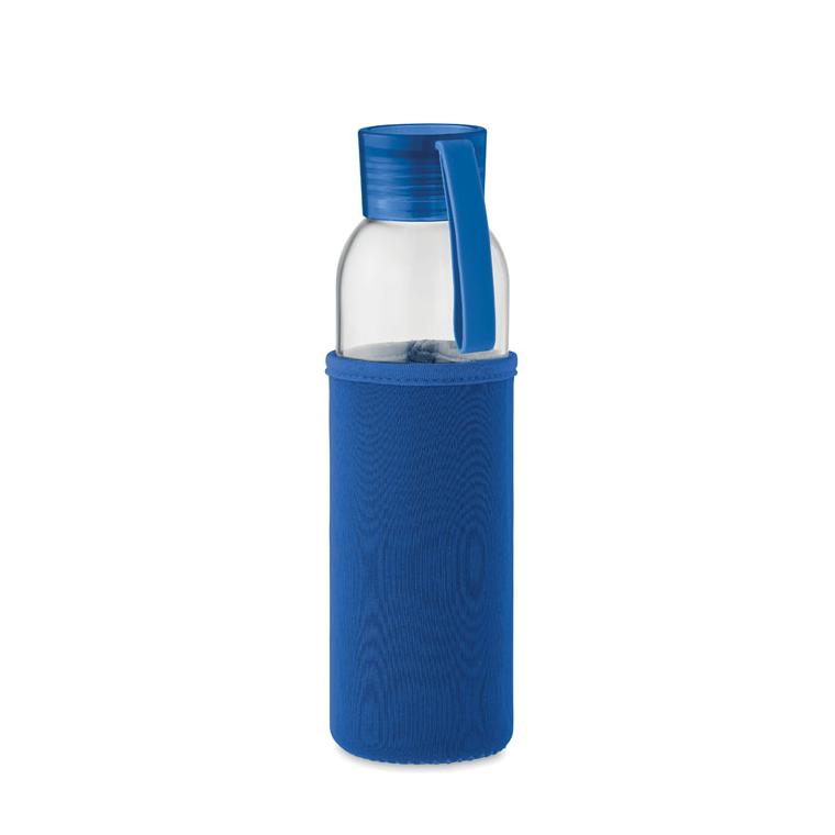 Sticlă reciclată 500 ml EBOR Albastru regal