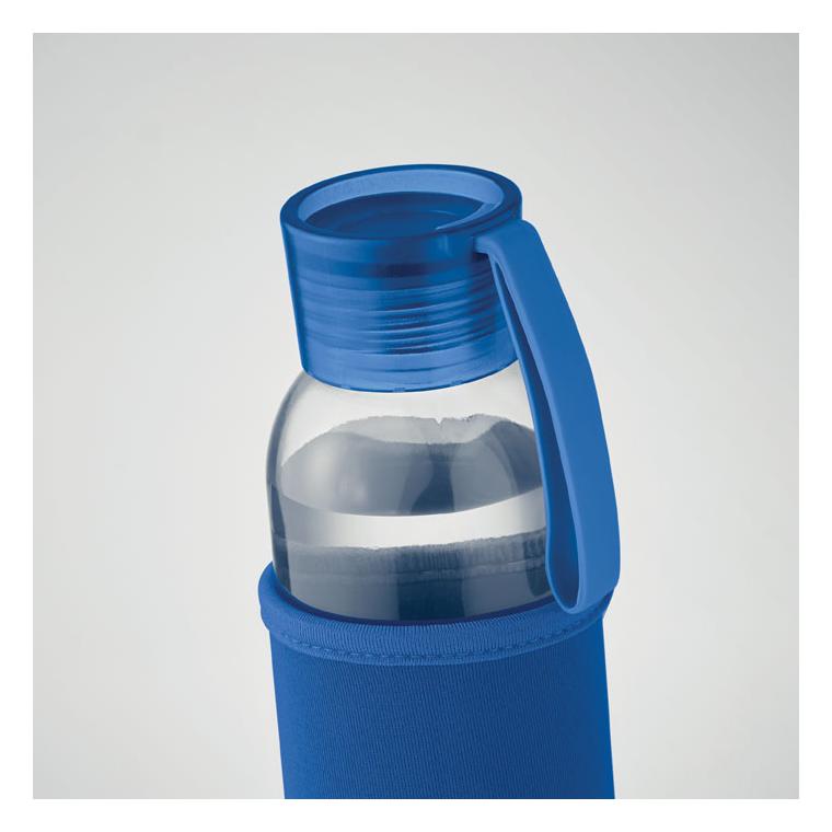 Sticlă reciclată 500 ml EBOR Albastru regal