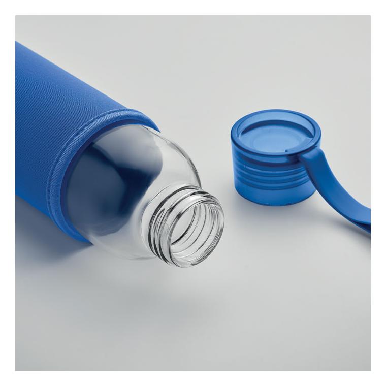 Sticlă reciclată 500 ml EBOR Albastru regal