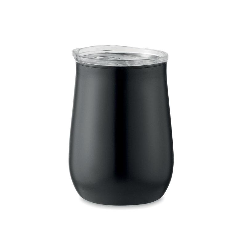 Cană din inox reciclat URSA Negru