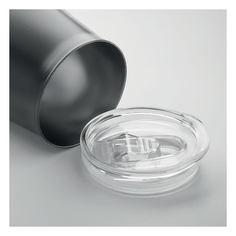 Cană din inox reciclat URSA Negru