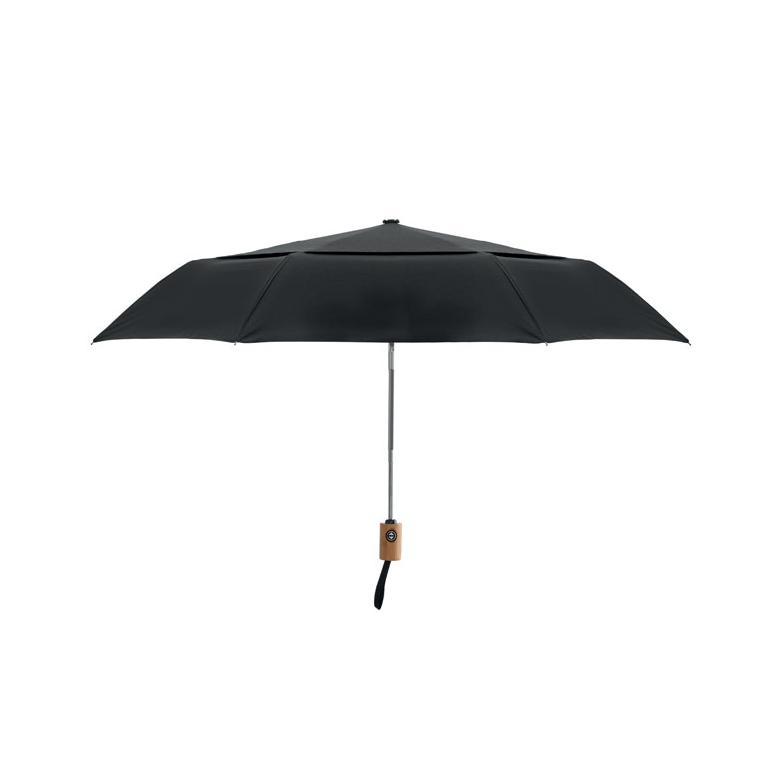Umbrelă pliabilă 21 inch DRIP Negru
