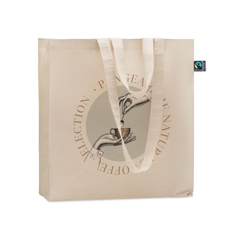 Geantă de cumpărături Fairtrade OSOLE ++ Bej