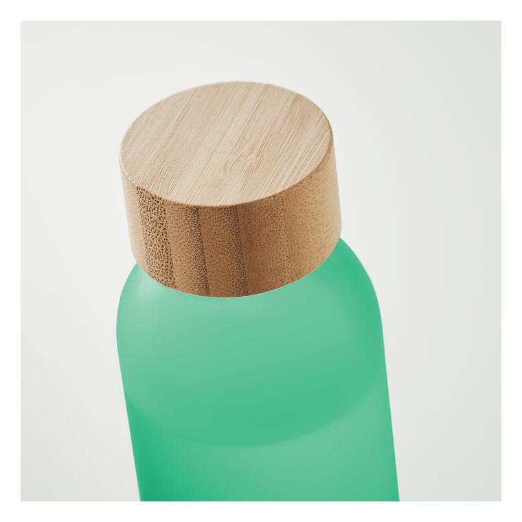 Sticlă mată 500 ml ABE Verde transparent